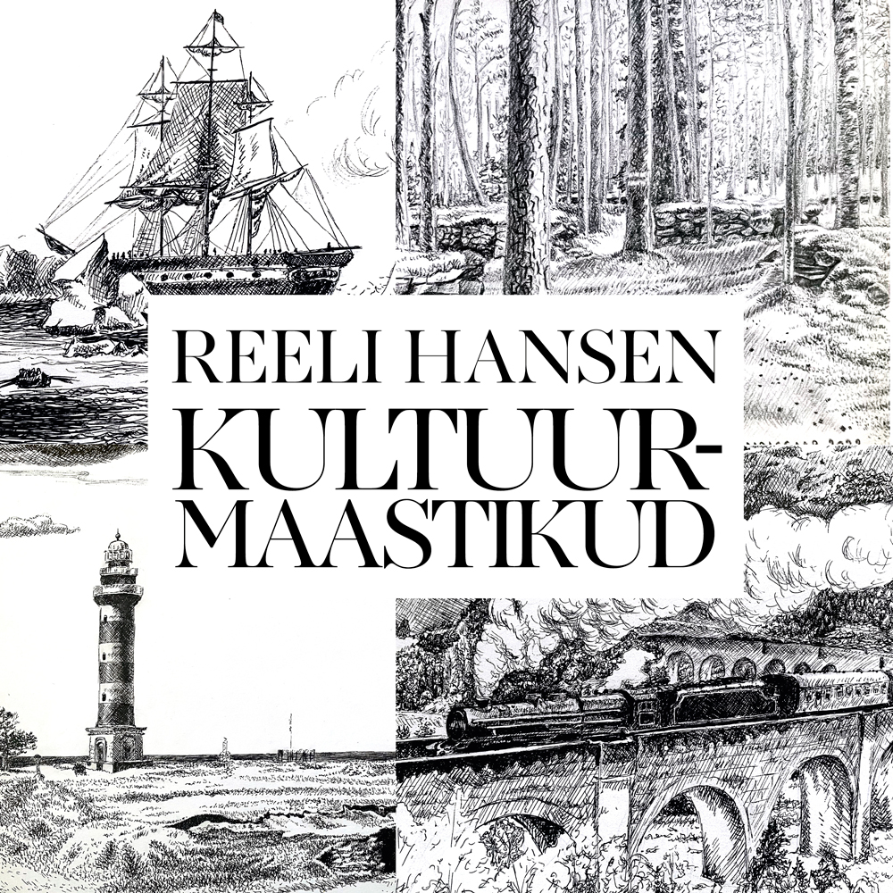 Näituse plakat Reeli Hansen "Kultuurmaastikud"